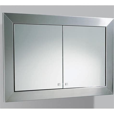 reflections mirrored stainless steel cabinet|Stainless Steel Mirror Cabinet .